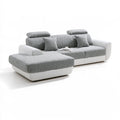 Modułowa sofa narożna, kolor: biały