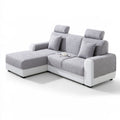Modułowa sofa narożna, kolor: biały